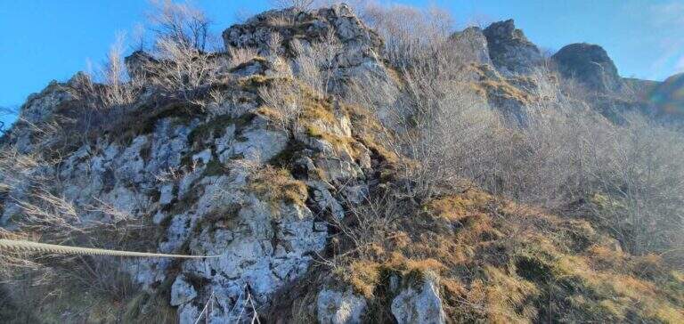 Ferrata il Nido dei Santa Croce (Corna Maria) - foto 19