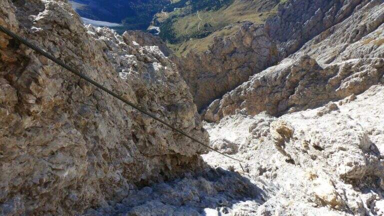 Ferrata Sass Rigais - foto 61