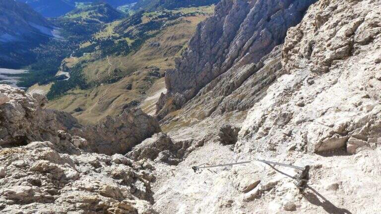 Ferrata Sass Rigais - foto 32