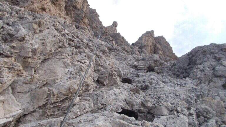 Ferrata Sass Rigais - foto 29
