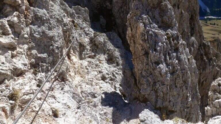 Ferrata Sass Rigais - foto 35