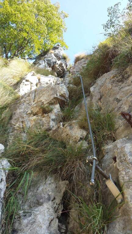 Ferrata Sass Brusai al Monte Boccaor (Grappa) - foto 9