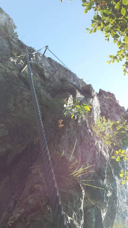 Ferrata Sass Brusai al Monte Boccaor (Grappa) - foto 43