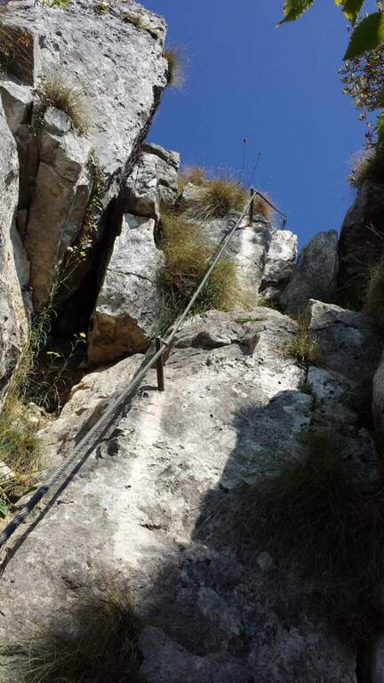 Ferrata Sass Brusai al Monte Boccaor (Grappa) - foto 41