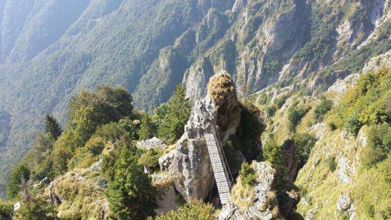 Ferrata Sass Brusai al Monte Boccaor (Grappa) - foto 26