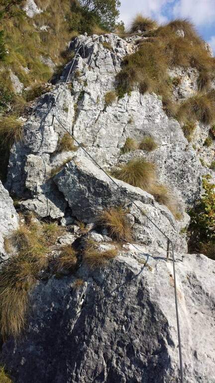Ferrata Sass Brusai al Monte Boccaor (Grappa) - foto 40