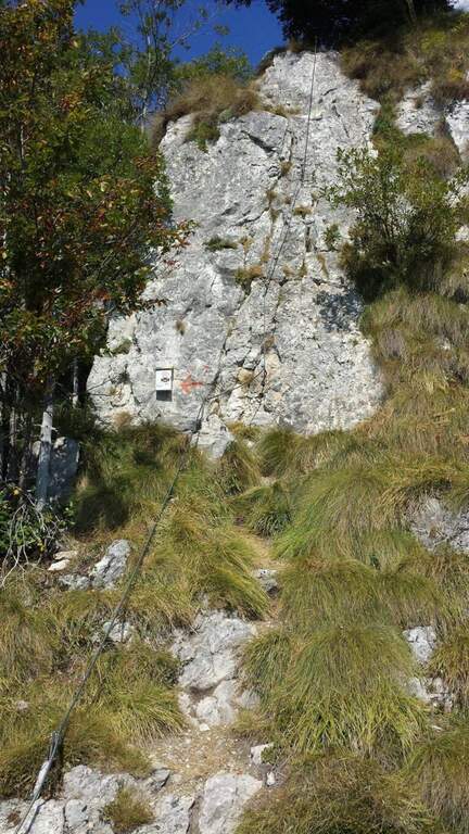 Ferrata Sass Brusai al Monte Boccaor (Grappa) - foto 27