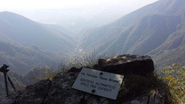 Ferrata Sass Brusai al Monte Boccaor (Grappa) - foto 29