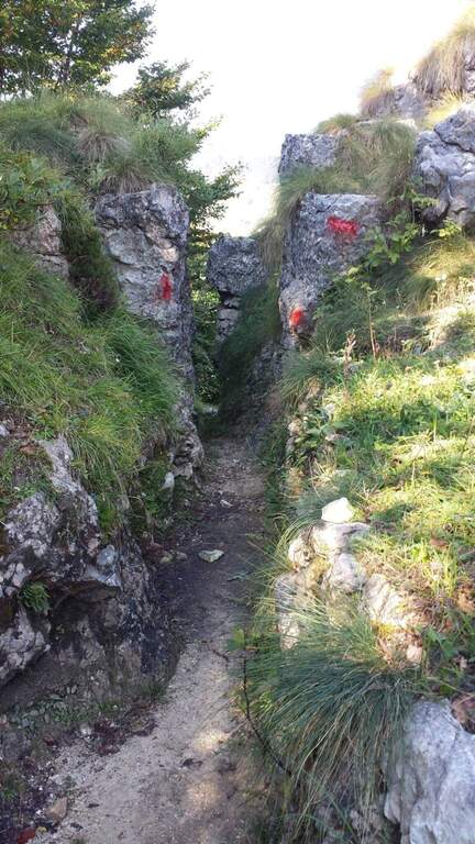 Ferrata Sass Brusai al Monte Boccaor (Grappa) - foto 19