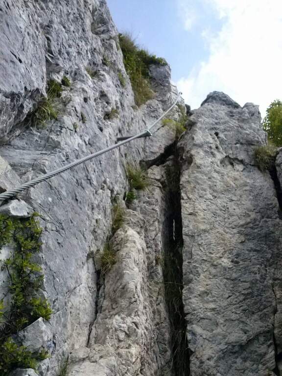 Ferrata Sass Brusai al Monte Boccaor (Grappa) - foto 39