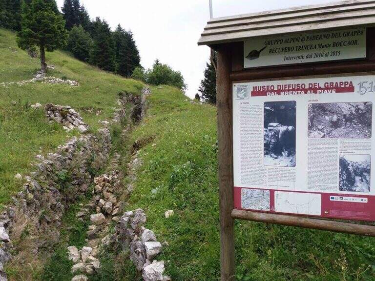 Ferrata Sass Brusai al Monte Boccaor (Grappa) - foto 31