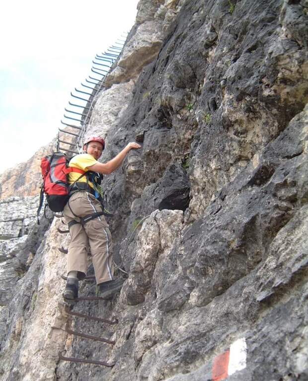 Ferrata La Scala del Menighel - foto 7