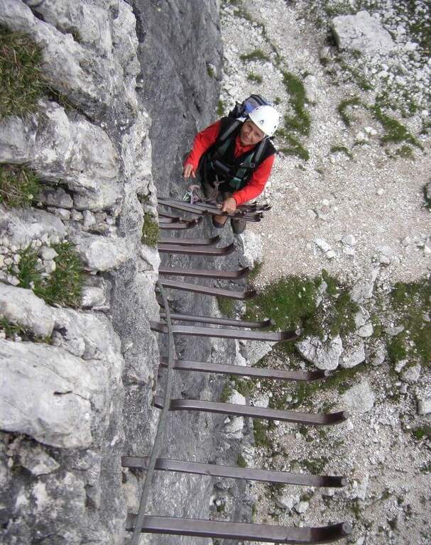 Ferrata La Scala del Menighel - foto 10