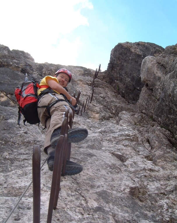 Ferrata La Scala del Menighel - foto 12