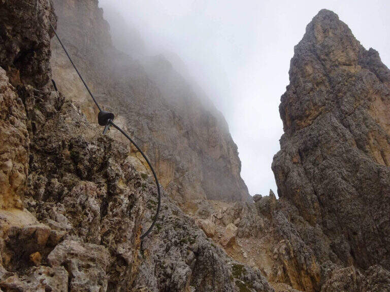 Ferrata Oskar Schuster al Sassopiatto - foto 22