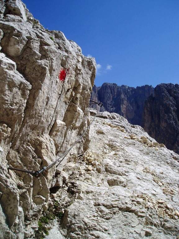 Ferrata Oskar Schuster al Sassopiatto - foto 13