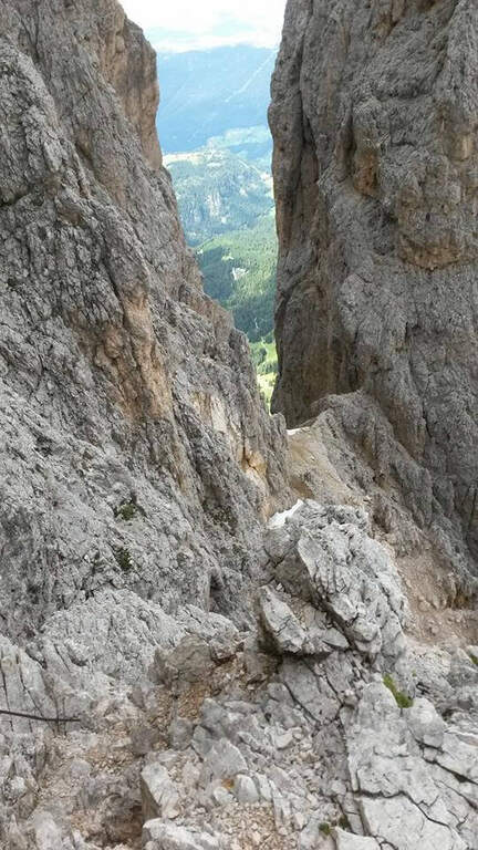 Ferrata Oskar Schuster al Sassopiatto - foto 21