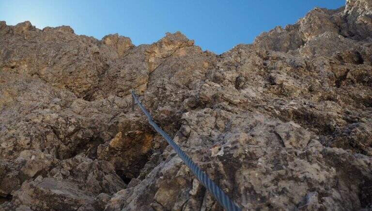 Ferrata Oskar Schuster al Sassopiatto - foto 17