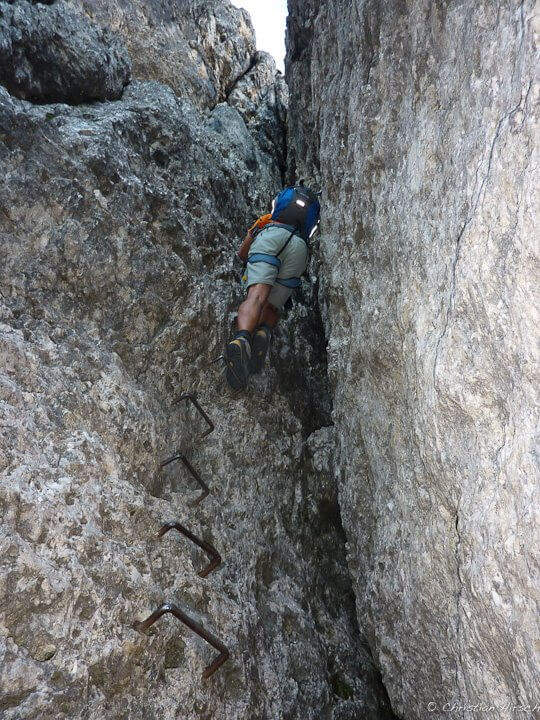 Ferrata Oskar Schuster al Sassopiatto - foto 20