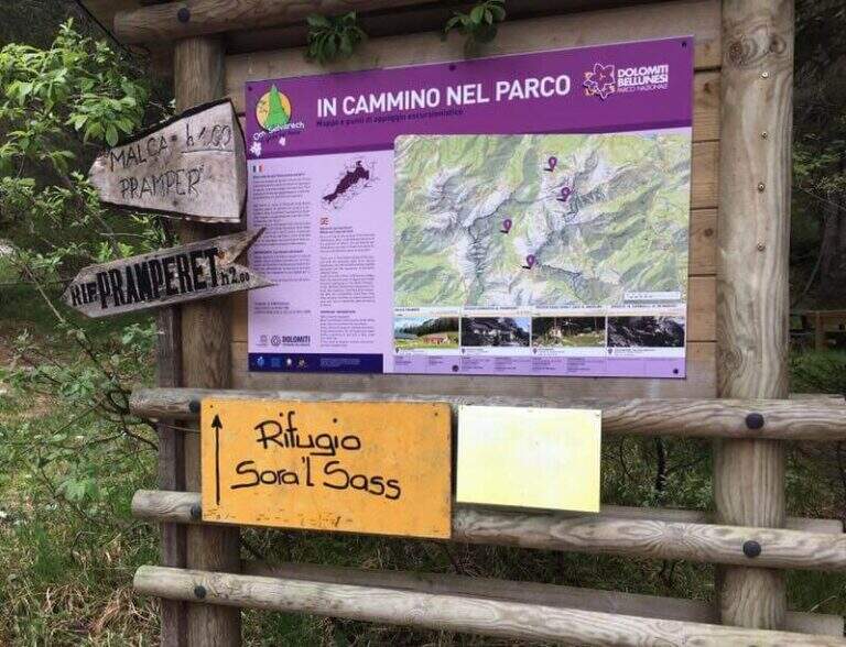 Ferrata Sora el Sass
