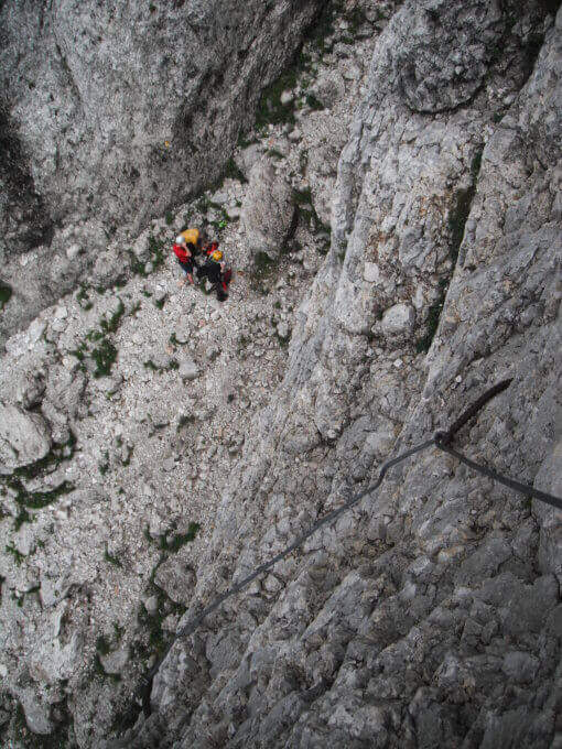 Ferrata Stella Alpina all'Agner - foto 70