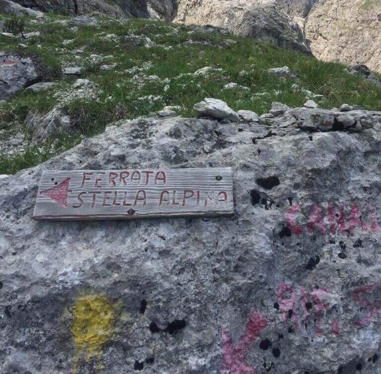 Ferrata Stella Alpina all'Agner - foto 14