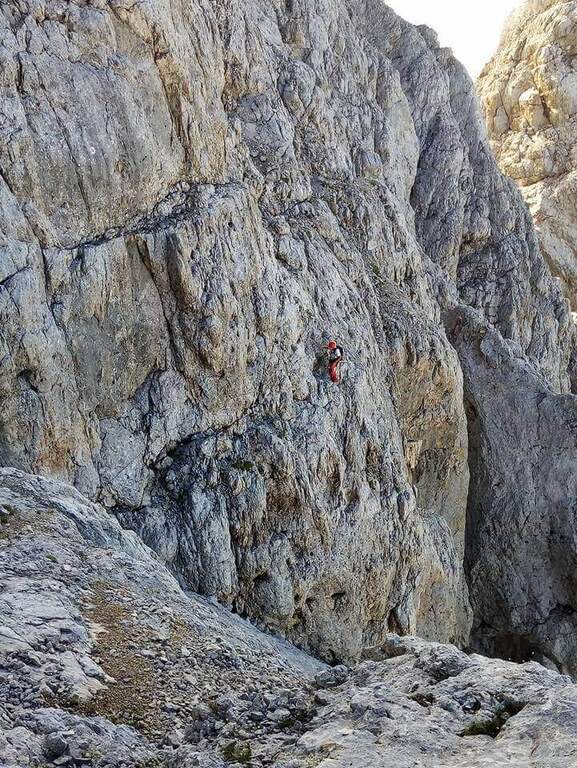 Ferrata Stella Alpina all'Agner - foto 50