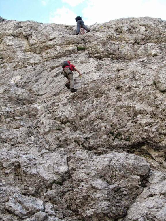 Ferrata Stella Alpina all'Agner - foto 19