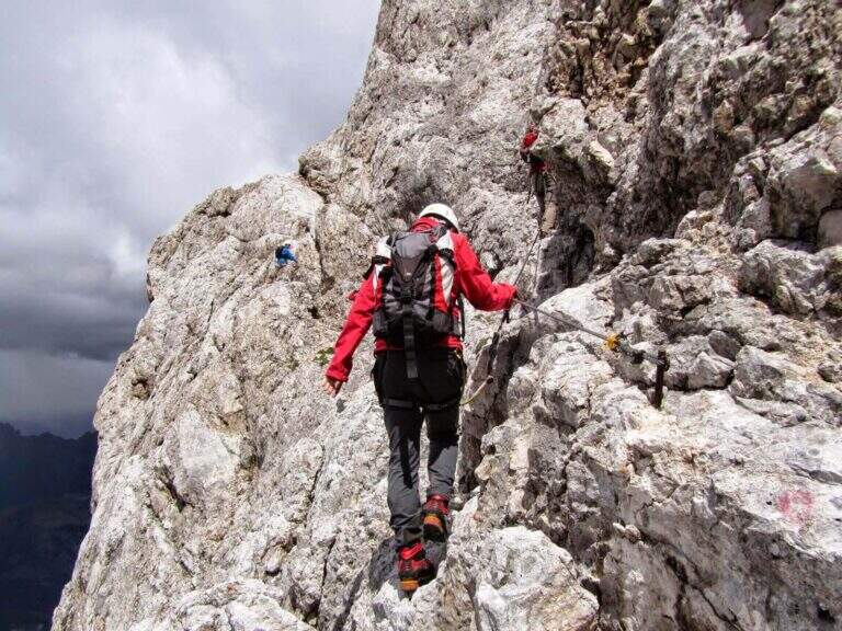 Ferrata Stella Alpina all'Agner - foto 68
