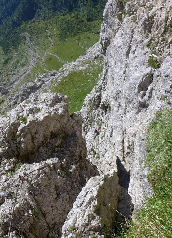 Ferrata Stella Alpina all'Agner - foto 24