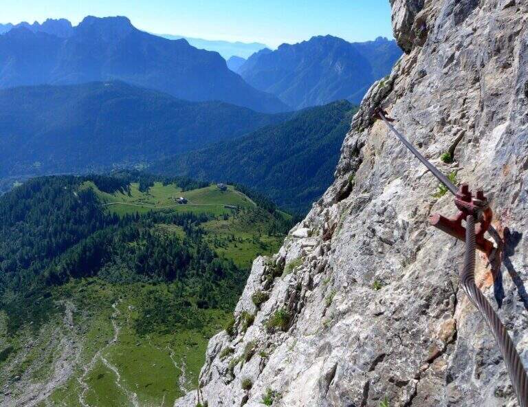 Ferrata Stella Alpina all'Agner - foto 32