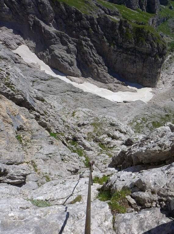 Ferrata Stella Alpina all'Agner - foto 28