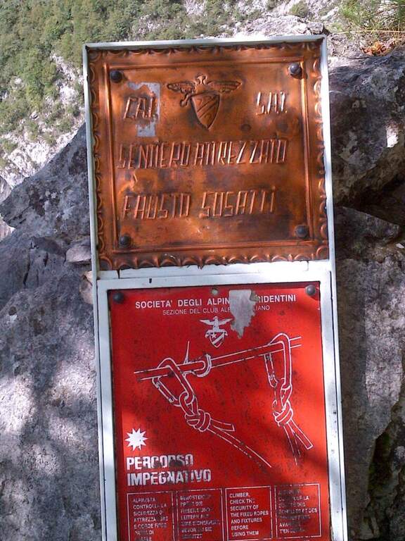 Ferrata Susatti a Cima Capi - foto 30