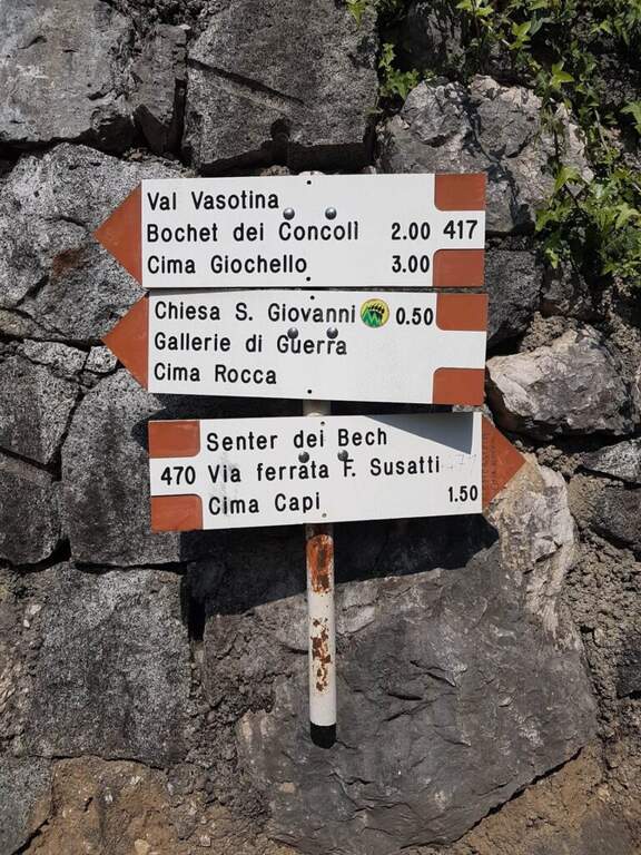 Ferrata Susatti a Cima Capi - foto 20