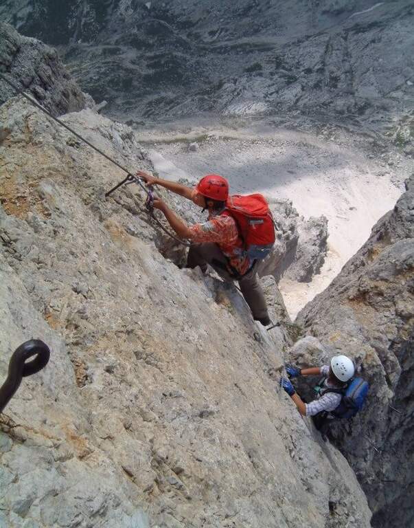 Ferrata Cesco Tomaselli a Cima Fanes - foto 29