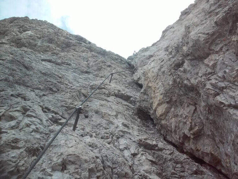 Ferrata Cesco Tomaselli a Cima Fanes - foto 25