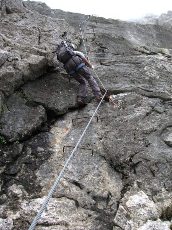 Ferrata dell'Amicizia alla Torre Clampil - foto 14