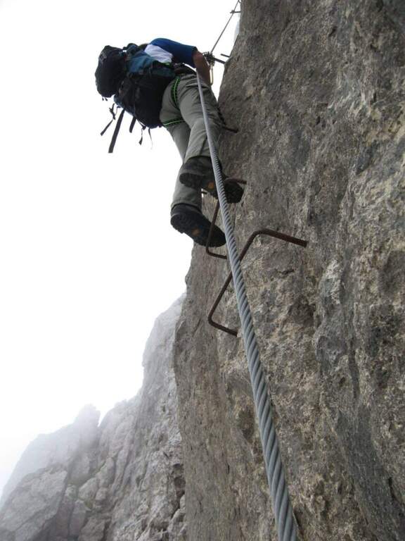 Ferrata dell'Amicizia alla Torre Clampil - foto 13