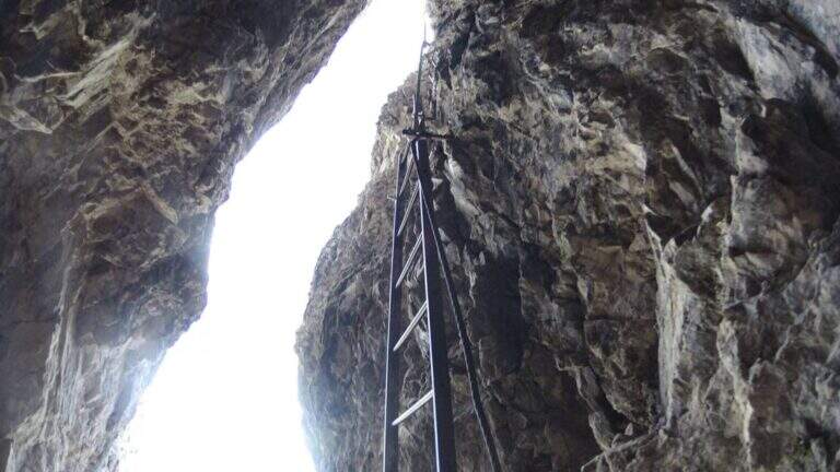 Ferrata delle Scalette alla Torre di Toblin