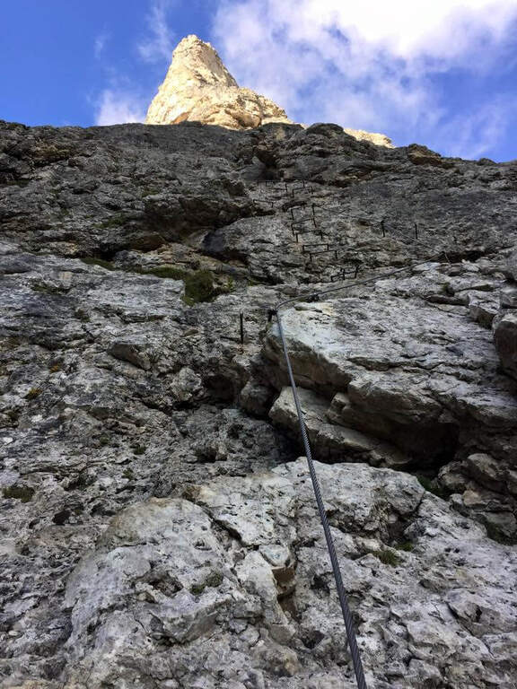 Ferrata Tridentina al Pisciadù - foto 18