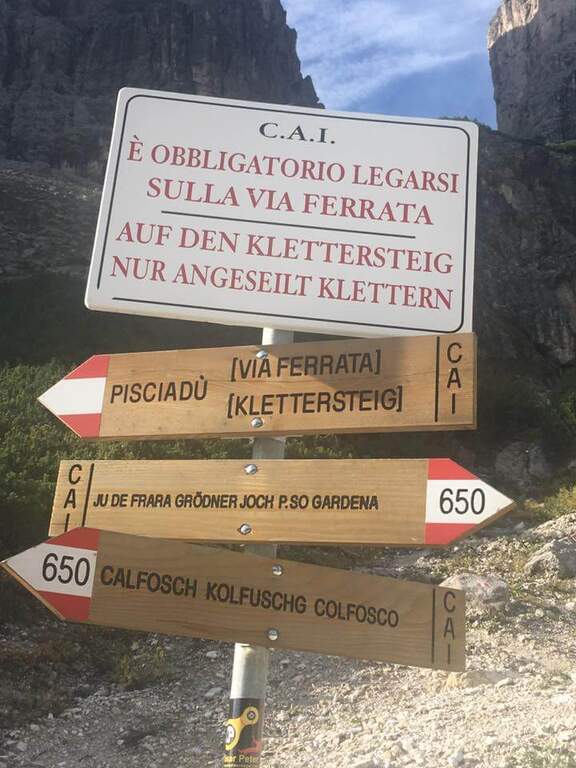 Ferrata Tridentina al Pisciadù - foto 3