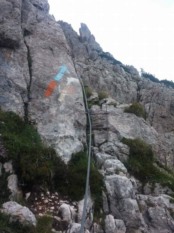 Ferrata Uiberlacher - Creta di Aip - foto 18