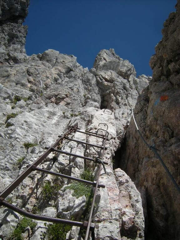 Ferrata Uiberlacher - Creta di Aip - foto 26