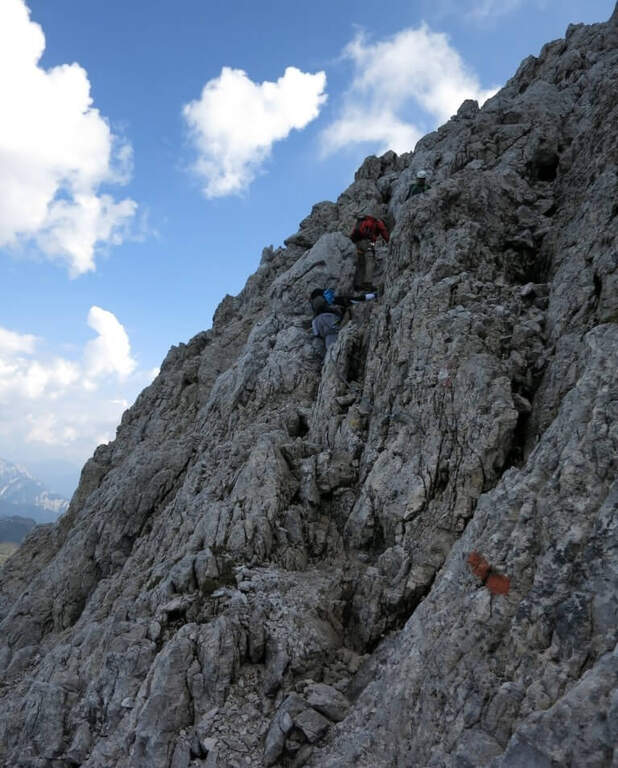 Ferrata delle Crete Rosse - Creta di Aip - foto 35