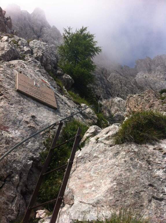 Ferrata Uiberlacher - Creta di Aip - foto 17