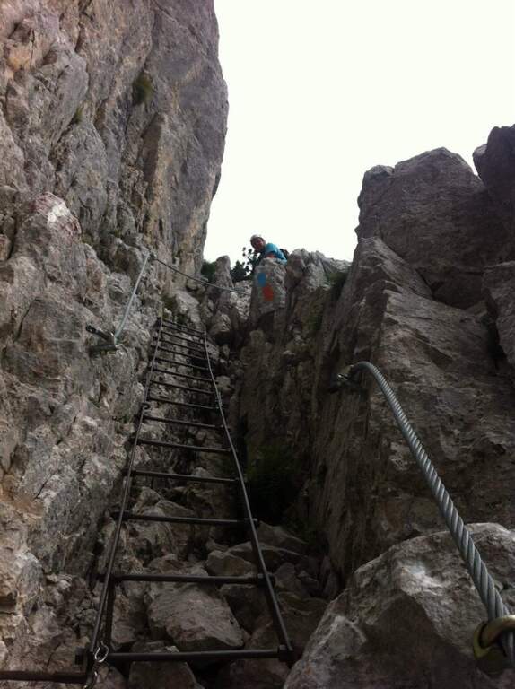 Ferrata Uiberlacher - Creta di Aip - foto 27