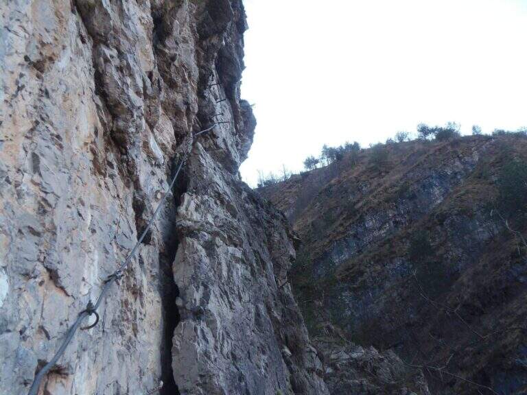 Ferrata Palestra di Roccia Val Gallina - foto 10