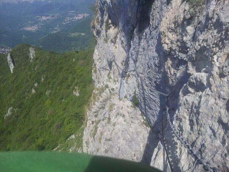 Ferrata del Venticinquennale al Corno Occidentale di Canzo - foto 9