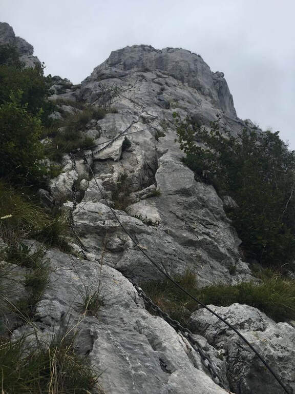 Ferrata del Venticinquennale al Corno Occidentale di Canzo - foto 25