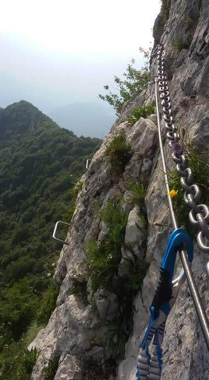 Ferrata del Venticinquennale al Corno Occidentale di Canzo - foto 36